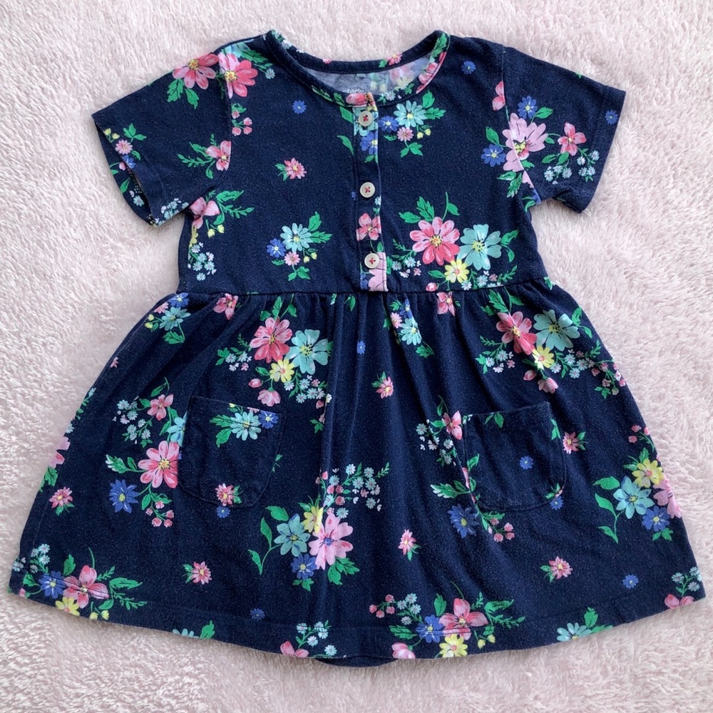 Carter's 2-Piece Bodysuit Dress & Cardigan Set 18M